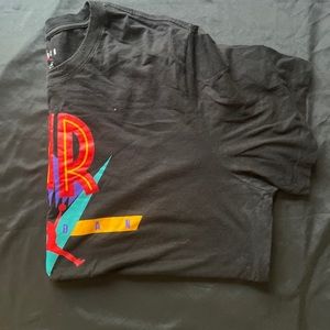 Air Jordan Men’s T-Shirt Size 2X Black Short Sleeve Crew Neck